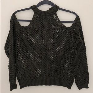 Off the shoulder sweater
